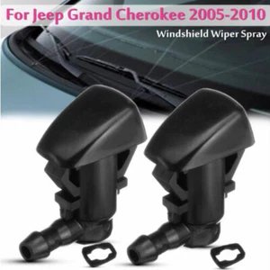2pcs Front Windshield Washer Fluid Spray Jet Nozzle Kits For Jeep Grand Cherokee - Picture 1 of 8