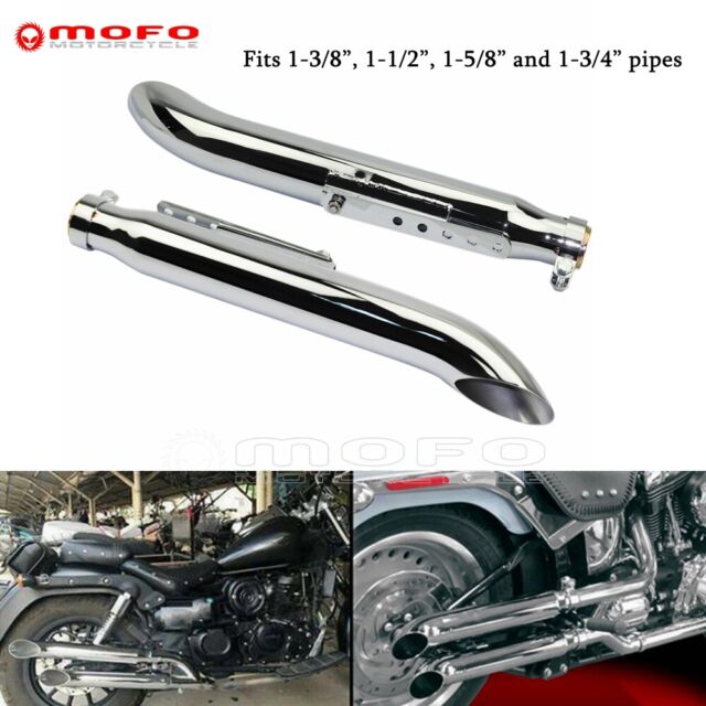 Terminals Exhaust System SUZUKI VL 250 INTRUDER 2000 2003 Collectors  Silencer