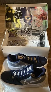 NIB Size 13.5 Nike Kyrie Low 4 TB Promo Midnight Navy White Mens  DM5041-402 - Picture 1 of 11