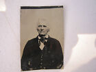 Antique TinType Victorian Portait Photo Photograph! Older Gentleman LOOK!