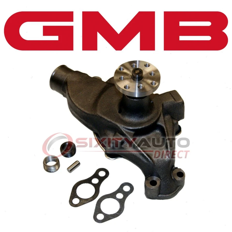 GMB Water Pump for 1961-1962 Chevrolet P30 Series 4.6L V8 - Coolant qo Foto 1 de 4