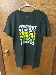 The Vermont Flannel Co. Herren T-Shirt Medium Grün Vermont Strong Tee Made In USA - Bild 1 von 10