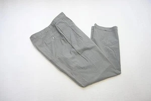 Brooks Brothers Plaid Khaki Chino Dress Pants Pleated MADE IN USA Mens 40 x 33 - Picture 1 of 9