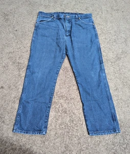 Jeans Wrangler 13MWZPW taglio cowboy - blu indaco NUOVI taglia 38 x 30 nuovi senza etichetta - Foto 1 di 3