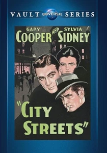 City Streets (DVD) Gary Cooper Paul Lukas Sylvia Sidney (US IMPORT) - Picture 1 of 1