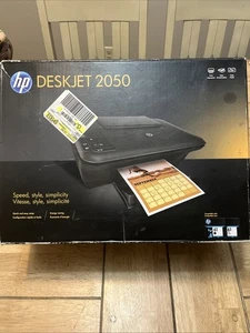 HP DeskJet 2050 J510a All-in-One Printer New Sealed USB Inkjet Print Scan - Picture 1 of 5