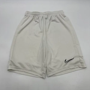Nike Dri-Fit Athletic Shorts Youth Boys XL White Logo ..#30463 - Picture 1 of 14
