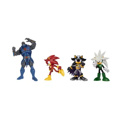 DC x Sonic the Hedgehog 5" Action Figure Multipack Power vs Speed - Image 1 of 4