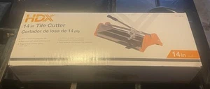 HDX 14" in. Tile Cutter Model 548-755 for Porcelain and Ceramic Tile NIB - Picture 1 of 3