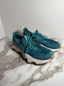 Zapatilla deportiva Sorel Kinetic Impact II de encaje para mujer talla 7,5 verde azulado para correr - Imagen 1 de 7