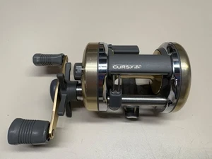 SHIMANO CORSAIR CS 400 A FISHING REEL WORKING GOLD NICE CONDITION - Picture 1 of 9