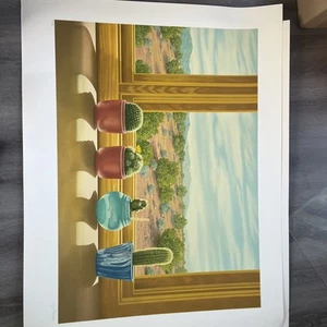 Lorna Patrick, Four Cacti, Screenprint, Signed and Numbered in Pencil - Imagen 1 de 5