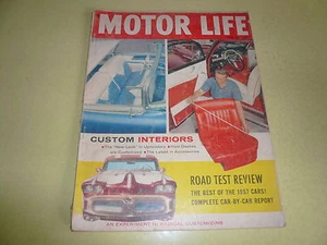 Motor Life 1957 junio 1957 prueba en carretera lo mejor de 1957 autos personalización interiores - Imagen 1 de 1
