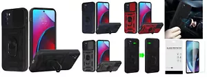 FOR Motorola Moto G Stylus 4G XT2211DL 2022 Camera Push Stand Case Cover + TG - Picture 1 of 5