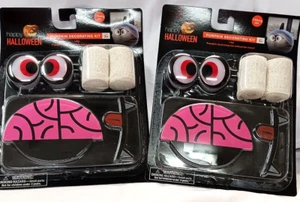 2 KIT DE DECORACIÓN DE CALABAZA FELIZ HALLOWEEN OJOS DE MOMIA ILUMINADOS - Imagen 1 de 12