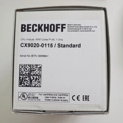 New beckhoff CX9020-0115 PLC module In Box Expedited Shipping - Image 1 of 3