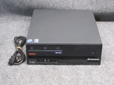 PC de escritorio Lenovo ThinkCentre M57p Intel Core 2 Duo 2,33 GHz 2 GB RAM 500 GB HDD Foto 1 de 4