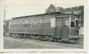 0A485 RP 1940s CHICAGO SURFACE LINES CAR #5627 NAVY PIER SIGN - Picture 1 of 1