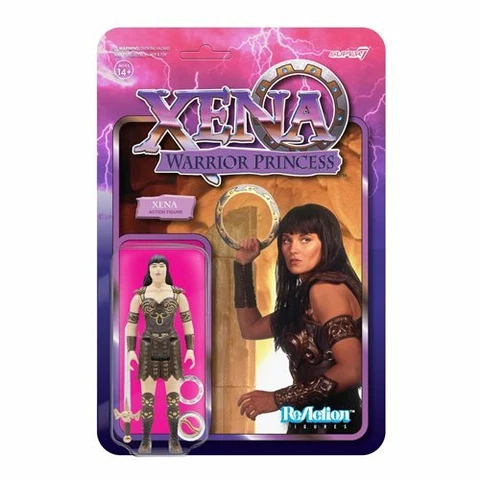 Super7 | Reaction | Xena Warrior Princess | 3.75" Action Figure Cover