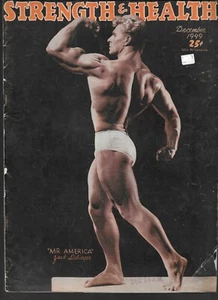 KRAFT UND GESUNDHEIT - DIE KRAFT & SUPER FITNESS MAGAZIN - DEZ.'49 - MR. AMERICA - Bild 1 von 2
