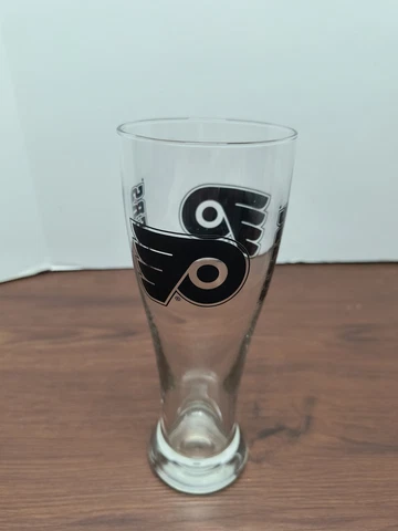 PHILADELPHIA FLYERS 16 OZ GAME DAY LOGO PILSNER GLASS FROM BOELTER Cover