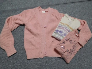 S.Olver Chenille-Jacke mti 2 Langarmshirts - Bild 1 von 6