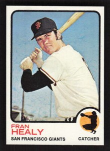 1973 Topps Set-Break #361 Fran Healy   San Francisco Giants