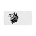 'Lion Side Profile' Pill Box with Tablet Splitter (PI00027309)