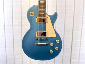 Gibson Les Paul Standard 60s Plain Top Pelham Blue 224030222 - Picture 1 of 12