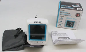 Monitor de presión arterial de muñeca Homedics Premium pantalla LCD Bluetooth caja abierta - Imagen 1 de 12