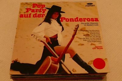 Kay Webb Orchestra - Pop Party Ponderosa - Country Instrumental - Album Vinyl LP - Bild 1 von 2