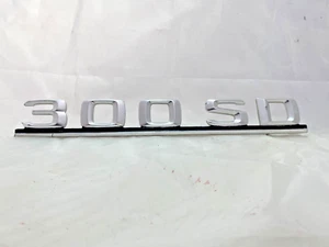 OEM Vintage Trunk Emblem for Mercedes Benz W126  300 SD 300SD 1268170715 OEM! - Bild 1 von 8