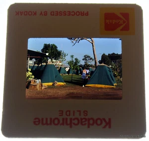 1970s Outback Australia Camping 35mm Colour Slide Photo #2 - Picture 1 of 1