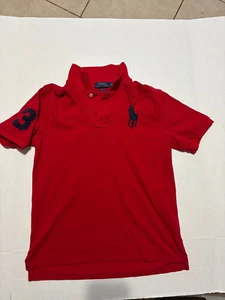 Ralph Lauren POLO Classic Red BIG PONY Boys LARGE 14/16 - Picture 1 of 4