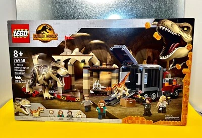 2022 LEGO Jurassic World: T. Rex & Atrociraptor Dinosaur Breakout (#76948) - Image 1 of 4