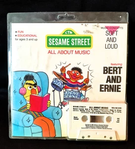 1988 Sesame Street Cassette/Book  NEW, SEALED All About Music Classical RARE !  - Picture 1 of 3