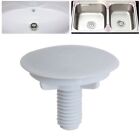 Practical White Tap Hole Cover Blanking Plug for Kitchen Sink 49mm Diameter