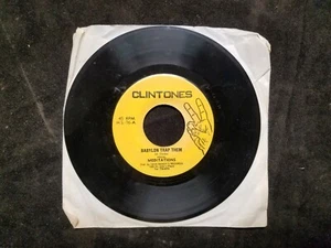 Meditations Babylon Trap Them / Clintones All Stars 7" Single 45 Love Jamaica - Imagen 1 de 2