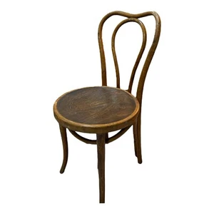 Antique 1930s Thonet Bentwood chair - Czechoslovakia - Picture 1 of 9