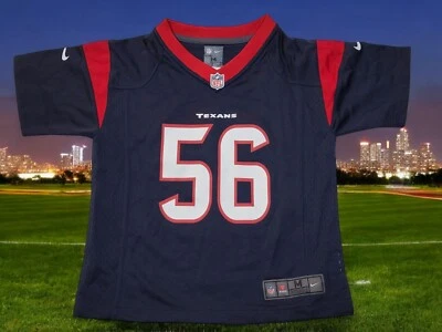 Camiseta Houston Texans Juvenil Azul Reebok Brian Cushing 56 Niños Mediana M 10-12 Foto 1 de 4