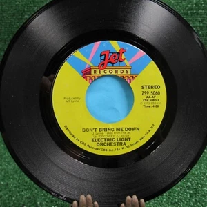 Electric Light Orchestra Don't Bring Me Down/Dreaming of 4000 45 RPM Vinyl Jet - Picture 1 of 8