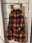Hanna Andersson Plaid Dress Thanksgiving Size 6/7