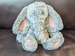 Demdaco Elefant Plüschtier Stofftier grau rosa Herz - Bild 1 von 5