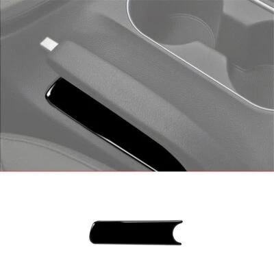 Cubierta interior debajo del freno de mano negro piano para Hyundai Elantra 2016-2018 Foto 1 de 4