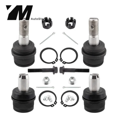 Kit de dirección de rótulas inferiores superiores delanteras para Ford F-150 1987-1995 96 2x2 4 piezas Foto 1 de 4