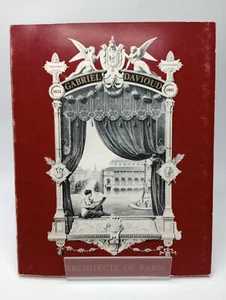 Gabriel Davioud - Architecte De Paris - Paperback for 1981-82 Paris Exhibition - Bild 1 von 6