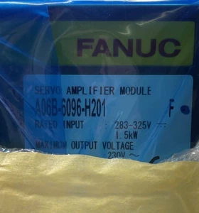 FANUC A06B-6096-H201 F Servo Amplificatore Articoli inutilizzati conservati in magazzino - Foto 1 di 7
