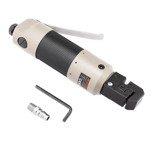 Pneumatic Straight Punch Flange Tool, Auto Body Air Hole Punch and Crimper Fl... - Picture 1 of 8