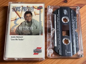 Elvis Presley Love Me Tender Compilation Cassette Tape (BMG Thailand 1989) - Picture 1 of 3