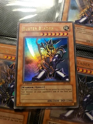Yugioh Buster Blader PSV-050 Ultra Rare 1st Edition  - Image 1 of 4